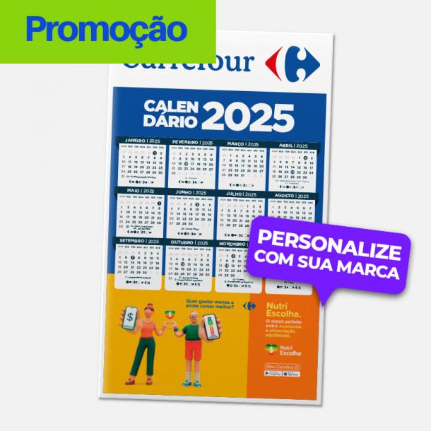 Ímã Calendário 9x15 cm